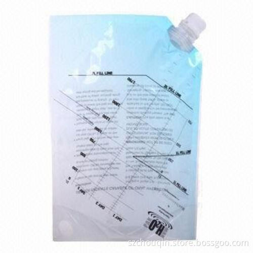 Transparent Spout Pouch for Drink, Beverage, Milk, Juice and Water